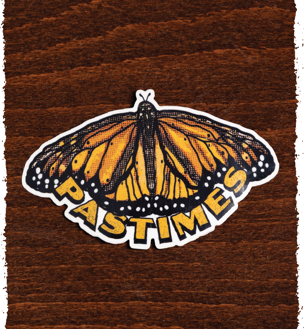 Pastimes Logo Sticker