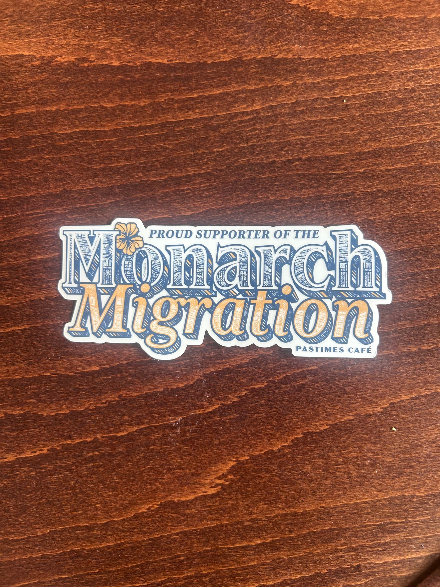 Monarch Migration Sticker