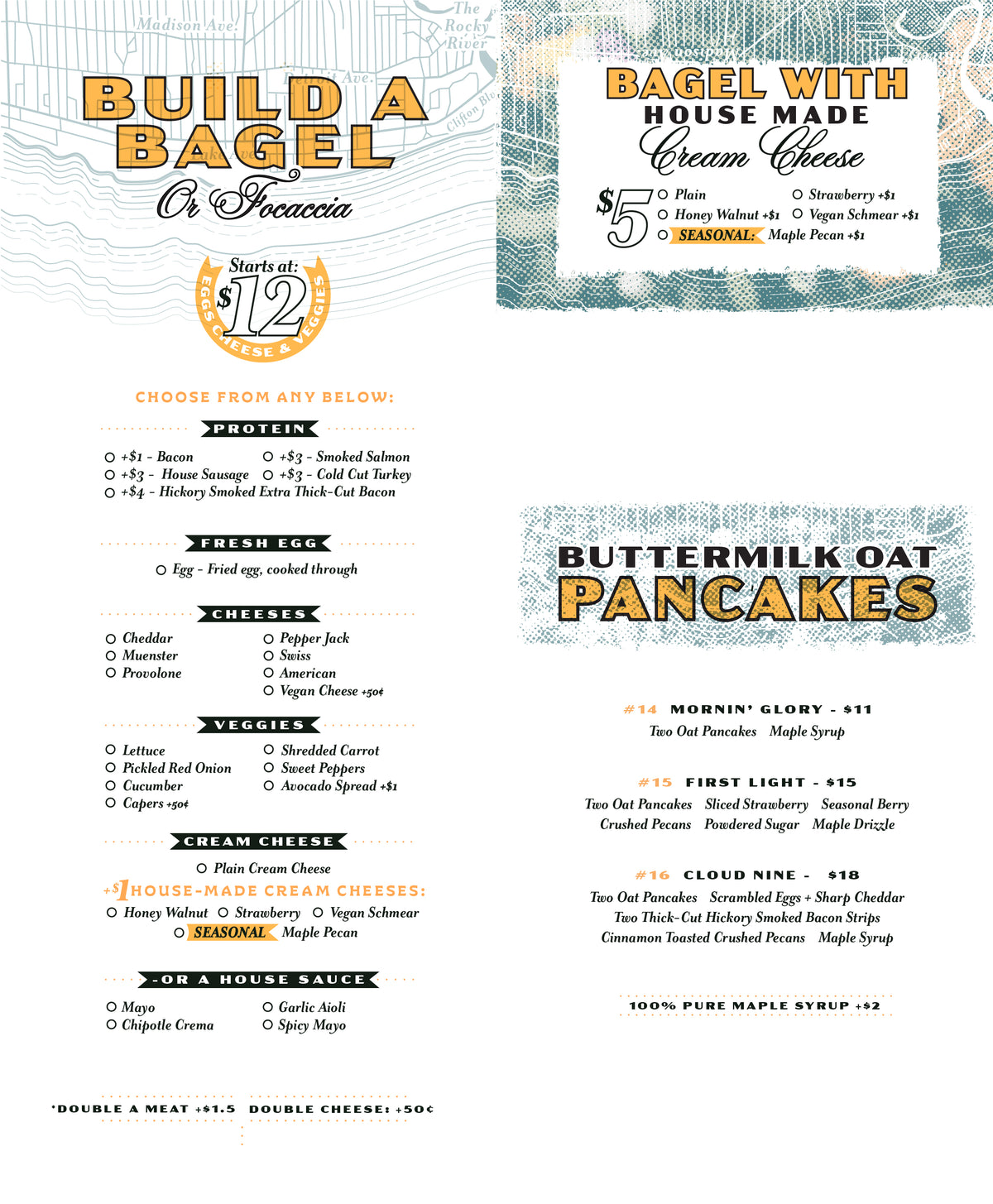 Current Menu – The Pastimes