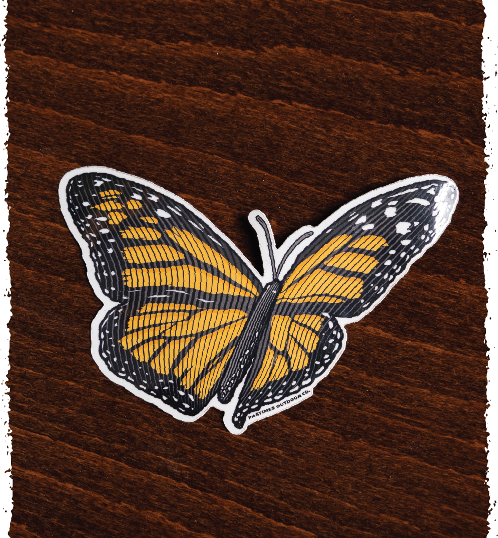 Monarch Butterfly Sticker