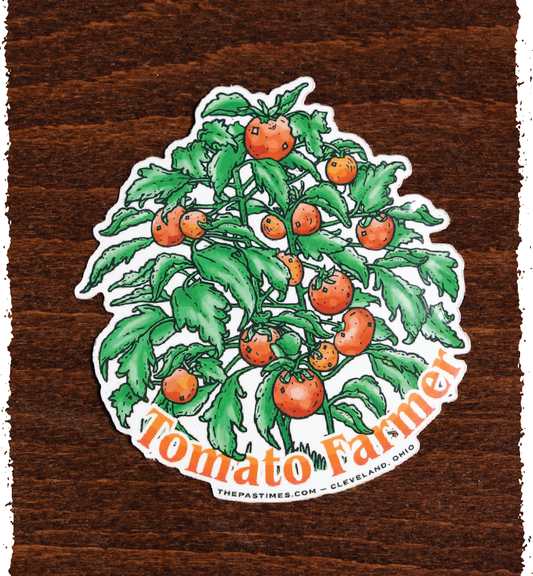 Tomato Farmer Sticker