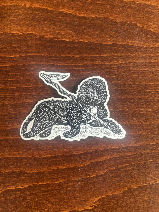 Love Dogs Sticker