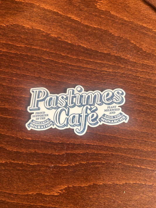 Pastimes Type Logo Sticker