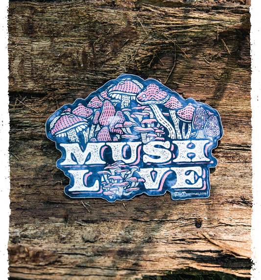 Mush Love Sticker